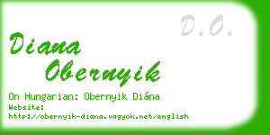 diana obernyik business card